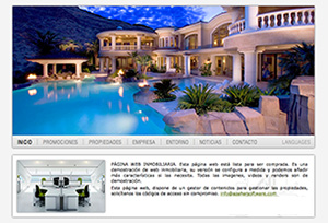 Página Web Inmobiliaria Peñíscola.